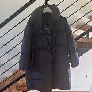 Theory Black Puffer Jacket